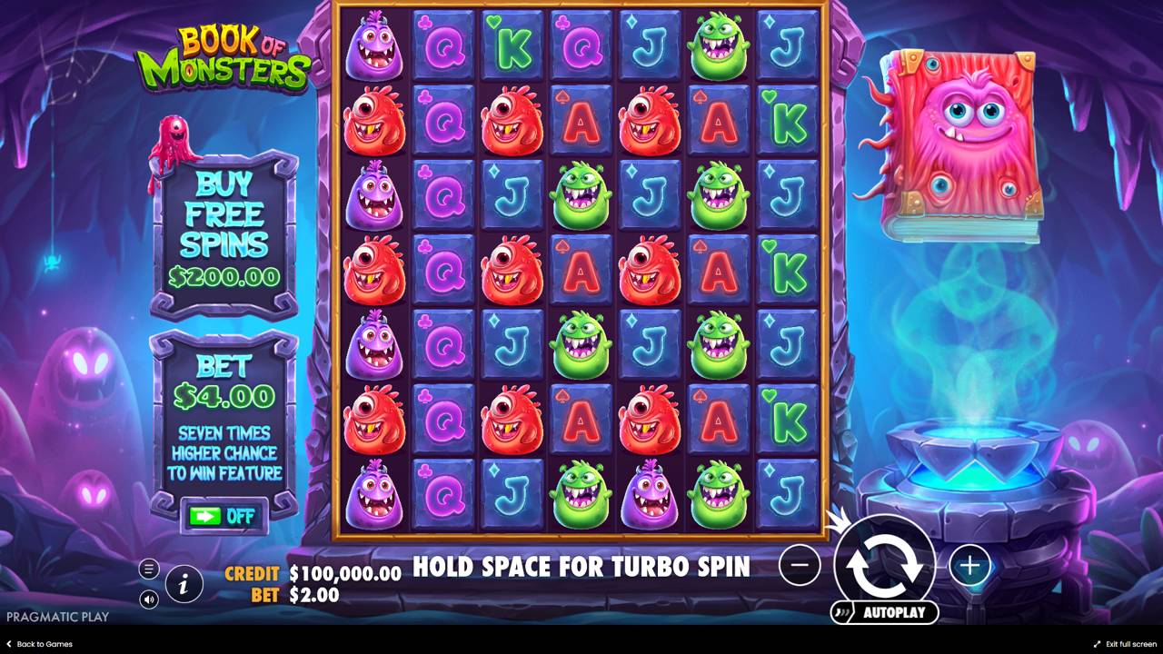 Book Of Monsters (Pragmatic Play) Image 2